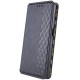 Шкіряний чохол-книжка GETMAN Cubic (PU) для Motorola Moto G06 Чорний