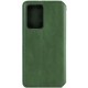 Шкіряний чохол-книжка GETMAN Cubic (PU) для Motorola Moto G06 Зелений
