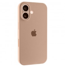 Чохол Silicone Case Full Camera Protective (AA) для Apple iPhone 17 (6.3") Бежевий / Desert Gold