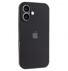 Чохол Silicone Case Full Camera Protective (AA) для Apple iPhone 17 (6.3") Чорний / Black