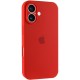 Чохол Silicone Case Full Camera Protective (AA) для Apple iPhone 17 (6.3") Червоний / Red