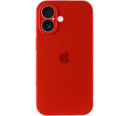 Чохол Silicone Case Full Camera Protective (AA) для Apple iPhone 17 (6.3") Червоний / Red