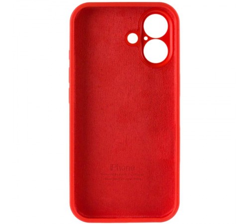 Чохол Silicone Case Full Camera Protective (AA) для Apple iPhone 17 (6.3") Червоний / Red