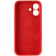 Чохол Silicone Case Full Camera Protective (AA) для Apple iPhone 17 (6.3") Червоний / Red