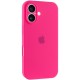 Чохол Silicone Case Full Camera Protective (AA) для Apple iPhone 17 (6.3") Рожевий / Barbie pink