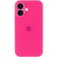 Чохол Silicone Case Full Camera Protective (AA) для Apple iPhone 17 (6.3") Рожевий / Barbie pink
