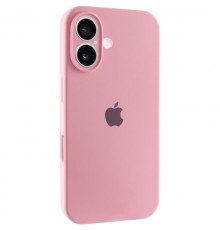Чохол Silicone Case Full Camera Protective (AA) для Apple iPhone 17 (6.3") Рожевий / Light pink