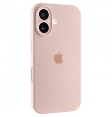 Чохол Silicone Case Full Camera Protective (AA) для Apple iPhone 17 (6.3") Рожевий / Pink Sand