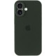 Чохол Silicone Case Full Camera Protective (AA) для Apple iPhone 17 (6.3") Зелений / Cyprus Green