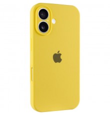 Чохол Silicone Case Full Camera Protective (AA) для Apple iPhone 17 (6.3") Жовтий / Yellow