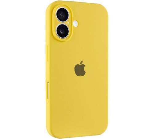 Чохол Silicone Case Full Camera Protective (AA) для Apple iPhone 17 (6.3") Жовтий / Yellow