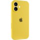 Чохол Silicone Case Full Camera Protective (AA) для Apple iPhone 17 (6.3") Жовтий / Yellow