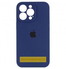 Чохол Silicone Case Full Camera Protective (AA) для Apple iPhone 17 Air (6.5") Синій / Deep navy