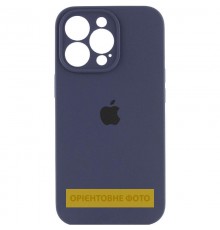 Чохол Silicone Case Full Camera Protective (AA) для Apple iPhone 17 Air (6.5") Темно-синій / Midnight blue