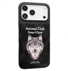 TPU+PC чохол Animal Club для Apple iPhone 17 Pro Max (6.9") Black