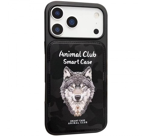 TPU+PC чохол Animal Club для Apple iPhone 17 Pro Max (6.9") Black