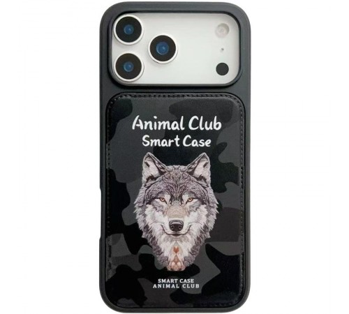 TPU+PC чохол Animal Club для Apple iPhone 17 Pro Max (6.9") Black