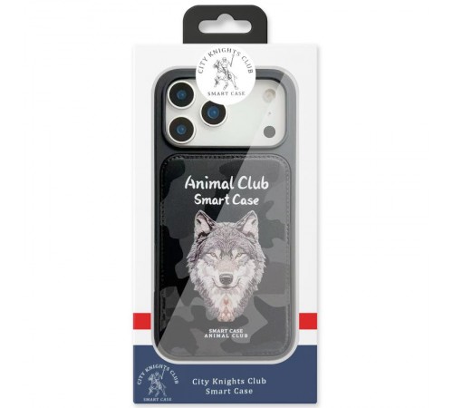 TPU+PC чохол Animal Club для Apple iPhone 17 Pro Max (6.9") Black