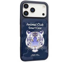 TPU+PC чохол Animal Club для Apple iPhone 17 Pro Max (6.9") Royal Blue