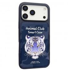 TPU+PC чохол Animal Club для Apple iPhone 17 Pro Max (6.9") Royal Blue
