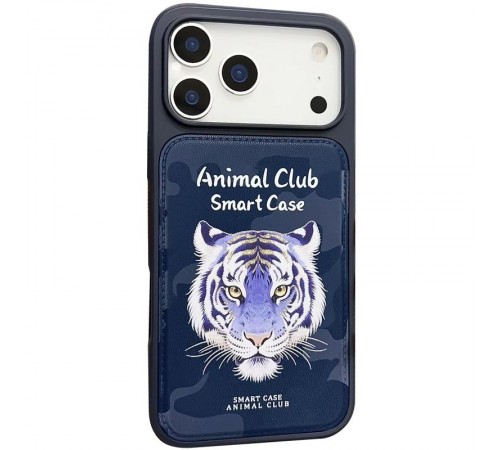 TPU+PC чохол Animal Club для Apple iPhone 17 Pro Max (6.9") Royal Blue