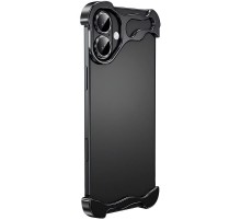 Чохол Minimalist Metal Bumper для Apple iPhone 17 (6.3") Black