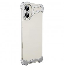 Чохол Minimalist Metal Bumper для Apple iPhone 17 (6.3") Silver