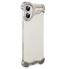Чохол Minimalist Metal Bumper для Apple iPhone 17 (6.3") Titanium Gray