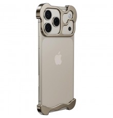 Чохол Minimalist Metal Bumper для Apple iPhone 17 Pro (6.3") Titanium Gray