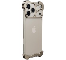 Чохол Minimalist Metal Bumper для Apple iPhone 17 Pro Max (6.9") Titanium Gray