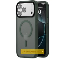 Чохол Ummi Colorful with MagSafe для Apple iPhone 17 (6.3") Зелений / Dark Green