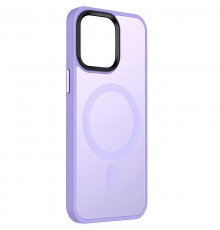 Чохол Ummi Colorful with MagSafe для Apple iPhone 14 (6.1") Бузковий / Light Purple