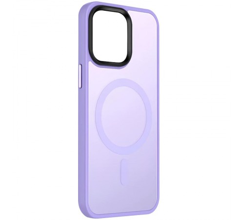 Чохол Ummi Colorful with MagSafe для Apple iPhone 14 (6.1") Бузковий / Light Purple