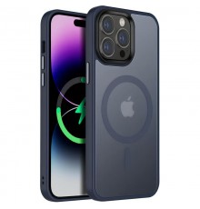 Чохол Ummi Colorful with MagSafe для Apple iPhone 14 Pro Max (6.7") Синій / Navy Blue