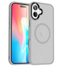 Чохол Ummi Colorful with MagSafe для Apple iPhone 16 (6.1") Сірий / Grey