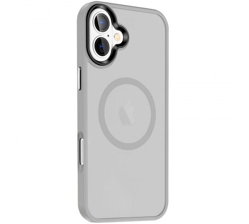 Чохол Ummi Colorful with MagSafe для Apple iPhone 16 (6.1") Сірий / Grey