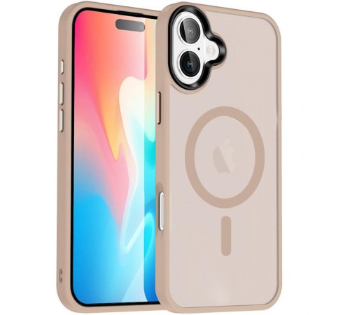Чохол Ummi Colorful with MagSafe для Apple iPhone 16 (6.1") Золотий / Gold