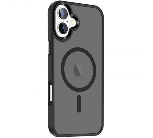 Чохол Ummi Colorful with MagSafe для Apple iPhone 16 Plus (6.7") Чорний / Black