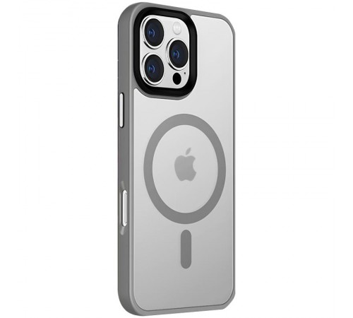 Чохол Ummi Colorful with MagSafe для Apple iPhone 16 Pro (6.3") Сірий / Grey