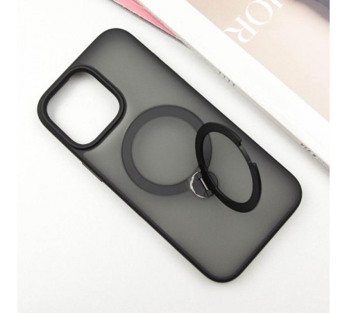 Чохол Ummi Colorful with MagSafe HQ Ring для Apple iPhone 14 / 13 (6.1") Black