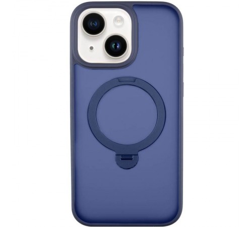 Чохол Ummi Colorful with MagSafe HQ Ring для Apple iPhone 14 / 13 (6.1") Dark Blue