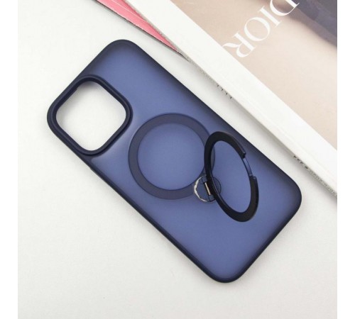 Чохол Ummi Colorful with MagSafe HQ Ring для Apple iPhone 14 / 13 (6.1") Dark Blue