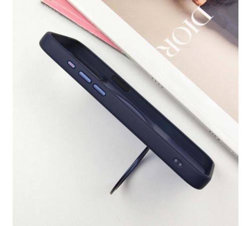 Чохол Ummi Colorful with MagSafe HQ Ring для Apple iPhone 14 / 13 (6.1") Dark Blue