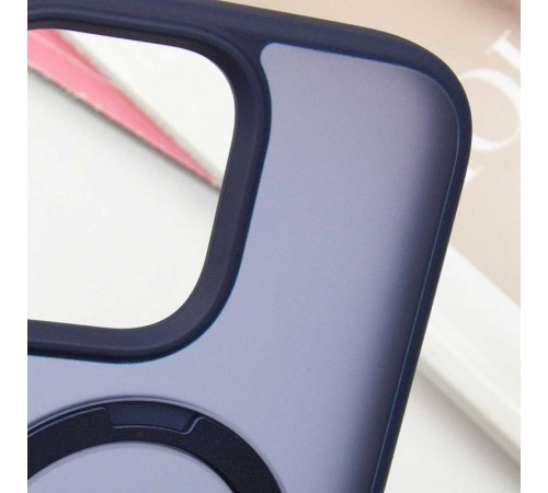 Чохол Ummi Colorful with MagSafe HQ Ring для Apple iPhone 14 Pro (6.1") Dark Blue