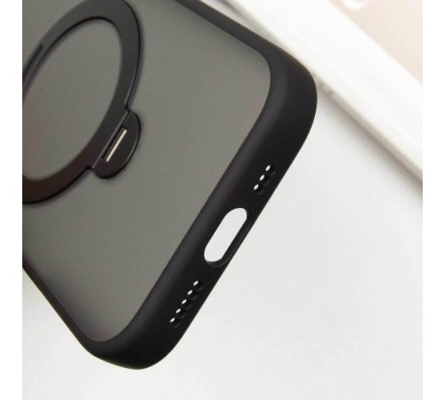 Чохол Ummi Colorful with MagSafe HQ Ring для Apple iPhone 14 Pro Max (6.7") Black