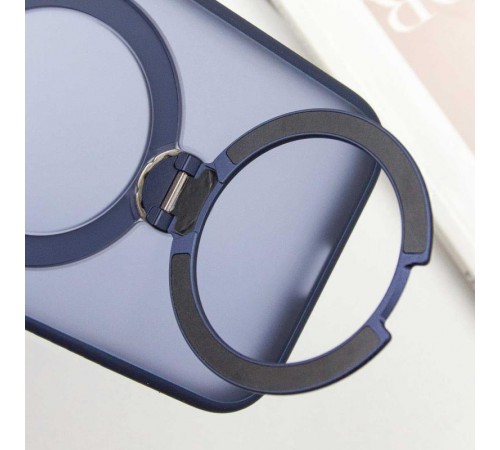 Чохол Ummi Colorful with MagSafe HQ Ring для Apple iPhone 14 Pro Max (6.7") Dark Blue
