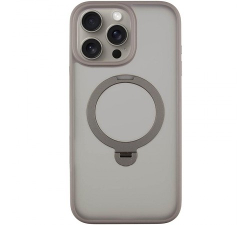 Чохол Ummi Colorful with MagSafe HQ Ring для Apple iPhone 15 Pro Max (6.7") Grey