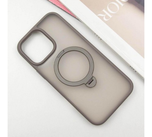 Чохол Ummi Colorful with MagSafe HQ Ring для Apple iPhone 15 Pro Max (6.7") Grey