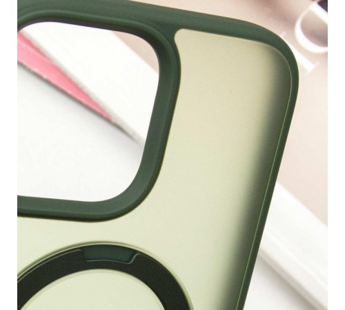 Чохол Ummi Colorful with MagSafe HQ Ring для Apple iPhone 16 Pro Max (6.9") Green