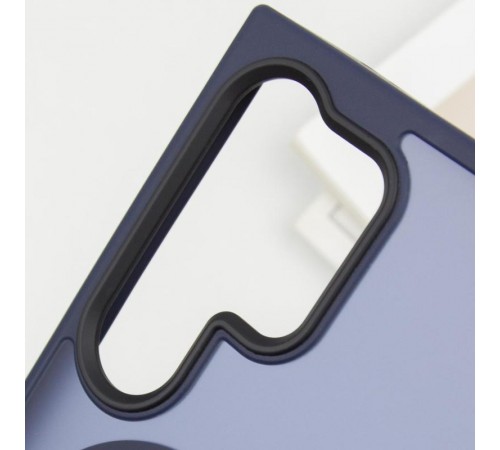 Чохол Ummi Colorful with MagSafe для Samsung Galaxy S24 Ultra Синій / Navy Blue